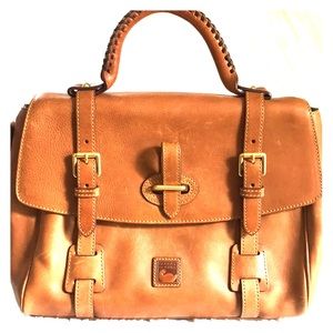Dooney & Bourke leather tote/laptop bag